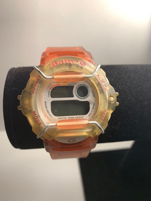 baby g watch clear