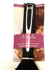 2x Gebogene Ventbürsten Fürs Haar – Antistatisch, Mit Nylon-Stiften Zum Entwirren & Stylen, Grau