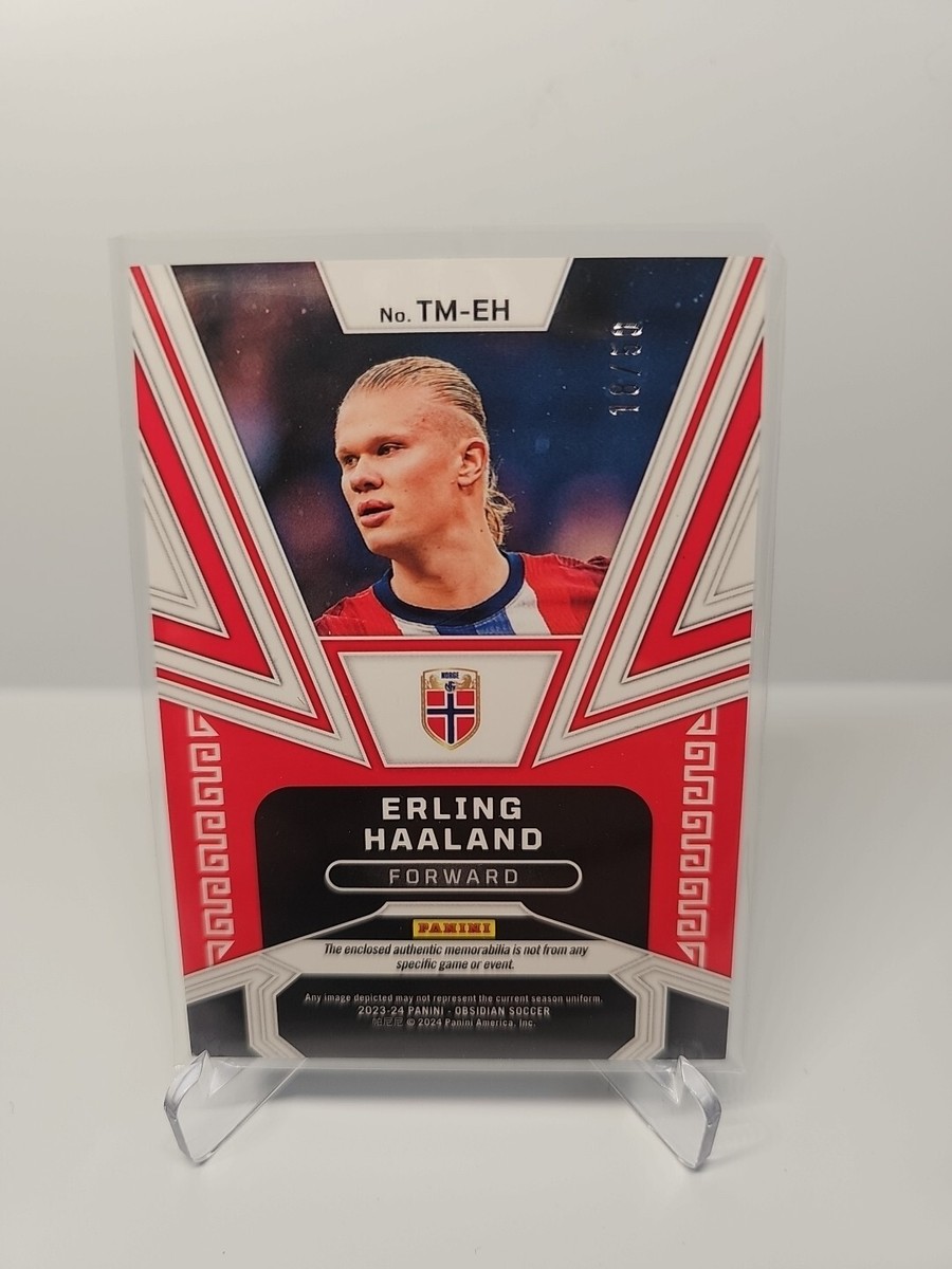 PANINI 2023-24 OBSIDIAN ERLING HAALAND PANINI 2023-24 OBSIDIAN ERLING HAALAND