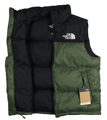 THE NORTH FACE 1996 Retro Nuptse Vest sz L Large Thyme Green THE NORTH FACE 1996 Retro Nuptse Vest sz L Large Thyme Green