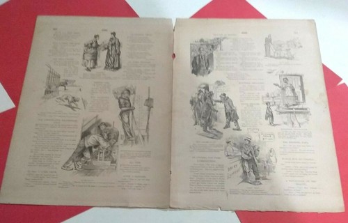 (Pgasteelers1)Giudice Politico Carta Satrica Aprile 1892 Partito Democratico Ciarlatani - Foto 6 di 11