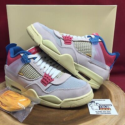 Nike Jordan 4 IV Retro x Union LA Guava Ice DC9533 800 Size 7.5 I III VI XI  XII | eBay