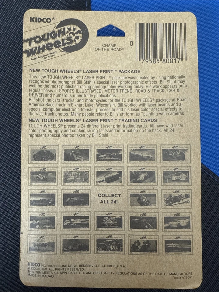 Carrocería Kidco Ford Mustang Fox Vintage Diecast Silver Pace Car años 80 escala 1/64 Foto 2 de 4