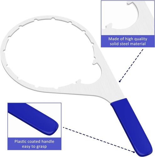 Llave de tapa de collar/ventilación Llave de filtro de combustible de metal Diámetro interior 6" 380134 382 - Imagen 3 de 8