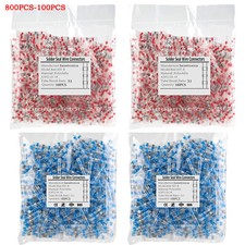 800/400 Solder Seal Sleeve Heat Shrink Butt Wire Connectors Terminals Waterproof