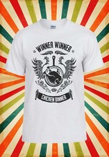 Winner Winner Chicken Dinner PUBG Uomo Donna Canotta Canotta Unisex T Shirt 2096