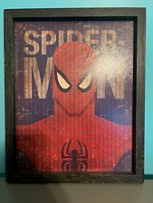 marvel spider man wall art