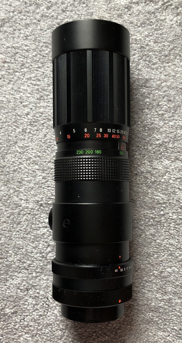 ASANUMA AUTO ZOOM LENS 1:4.5 F=90MM-230MM LENS | eBay