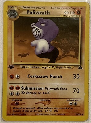2001 pokemon cards value 2001 Pokemon Neo Discovery 53 Caterpie PSA 9 Graded Card