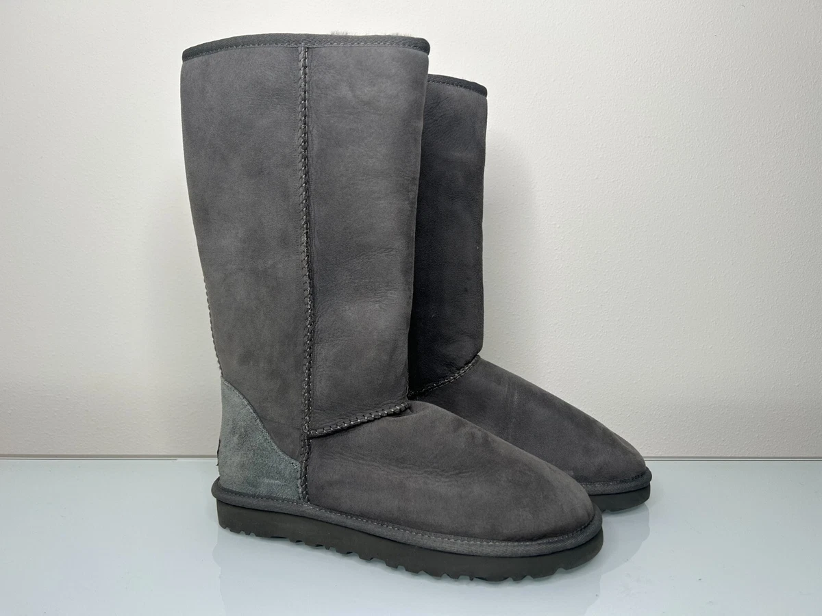 UGG Australia Classic Tall Gray Boots for Women for sale | eBay