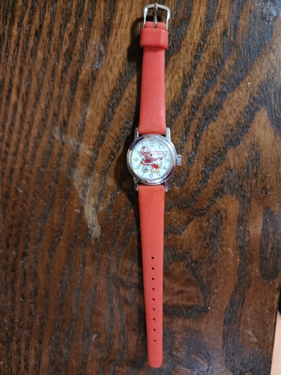 Strawberry Shortcake Wind Up Watch from Bradley Time 1980s | eBay