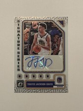 2023-24 Donruss Optic Trayce Jackson-Davis Signature Series Rookie Auto