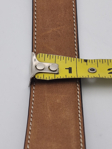Johnston & Murphy Soft Brown Genuine Leather Belt - Youth/Kids Size 28 / 12 - Picture 19 of 19
