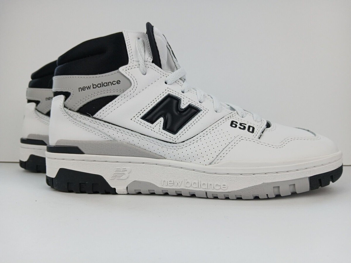 New Balance 650R Lifestyle Sneaker White / BLK Shoes BB650RCE