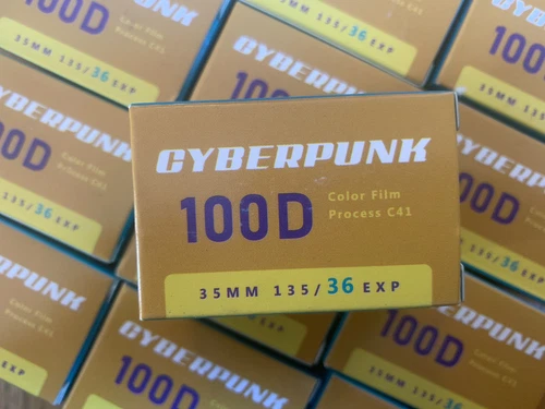 Cyberpunk 100D 36 exp C41 35mm Color Negative Film NO REMJET Kodak Vision3 50D