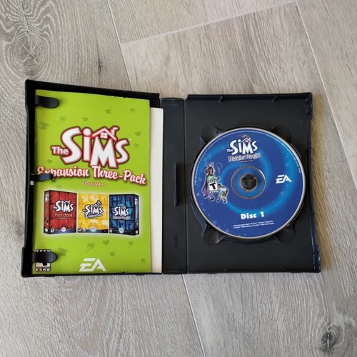 The Sims: Expansion Three Pack Vol 2 (PC Game CD-ROM 2005) 4 Set Discs w/ Manual - Picture 9 of 9