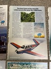 1970s Print Ad Lot of 12 Beechcraft - Airplane Travel Business Wichita 10x7 — photo 4