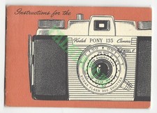 Vintage Kodak Pony 135 Camera Manual