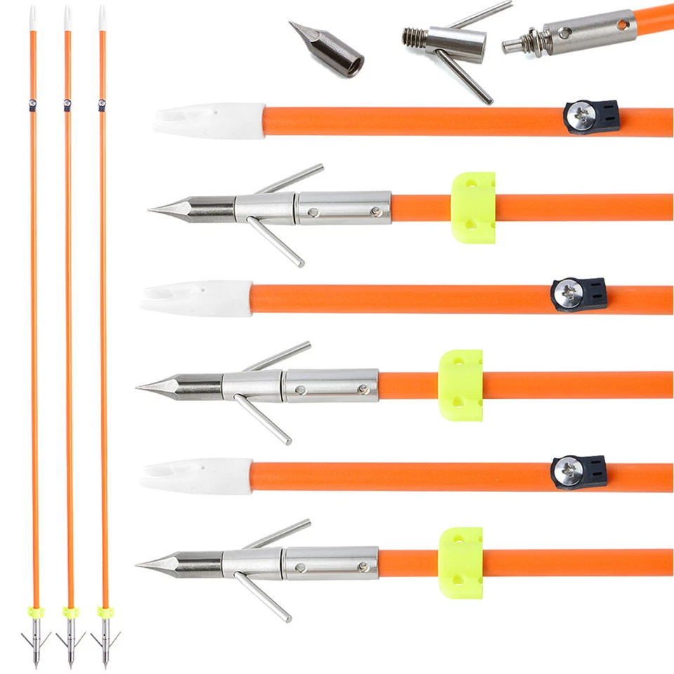 Archery Compound Bow Fishing Set 30-55lbs Bowfishing Reel Shooting Hunting RH LH - Image 3 of 4