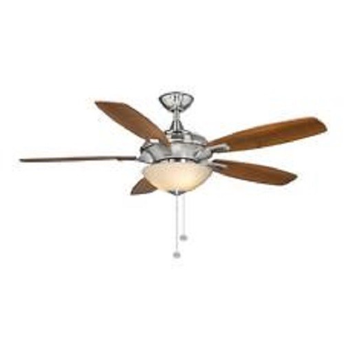 Hampton Bay Springview 52 in. Brushed 