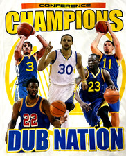 Golden State Warriors West Conference Champions 2022 Basketball Jersey Mens 2XL