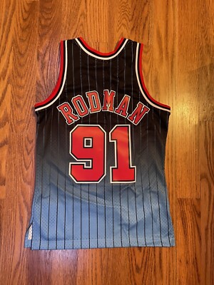 Mitchell & Ness Chicago Bulls Hardwood Classics Jersey #91 Rodman