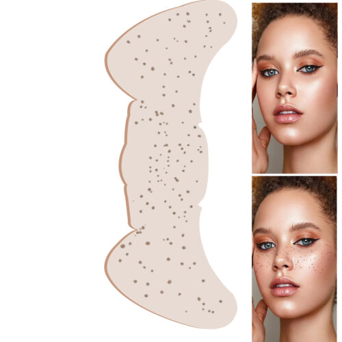 10Pcs Makeup Patch - Gold Glitter Freckles Face Tattoo - Freckle Makeup