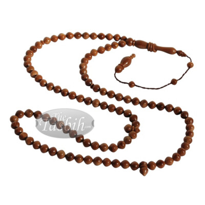 High Quality 7mm Exotic Natural Small Koka Kuka Seed Tasbih 99Bead Muslim Tasbih