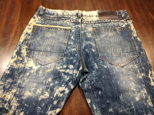 The Heritage By America 76 Denim Distillery Distressed Ripped Jeans 38 X34 - Picture 3 of 13