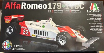 Vintage Italeri  1/12 Alfa Romeo 179 179C F1 Display Model It4704Jp FvP59 NEW