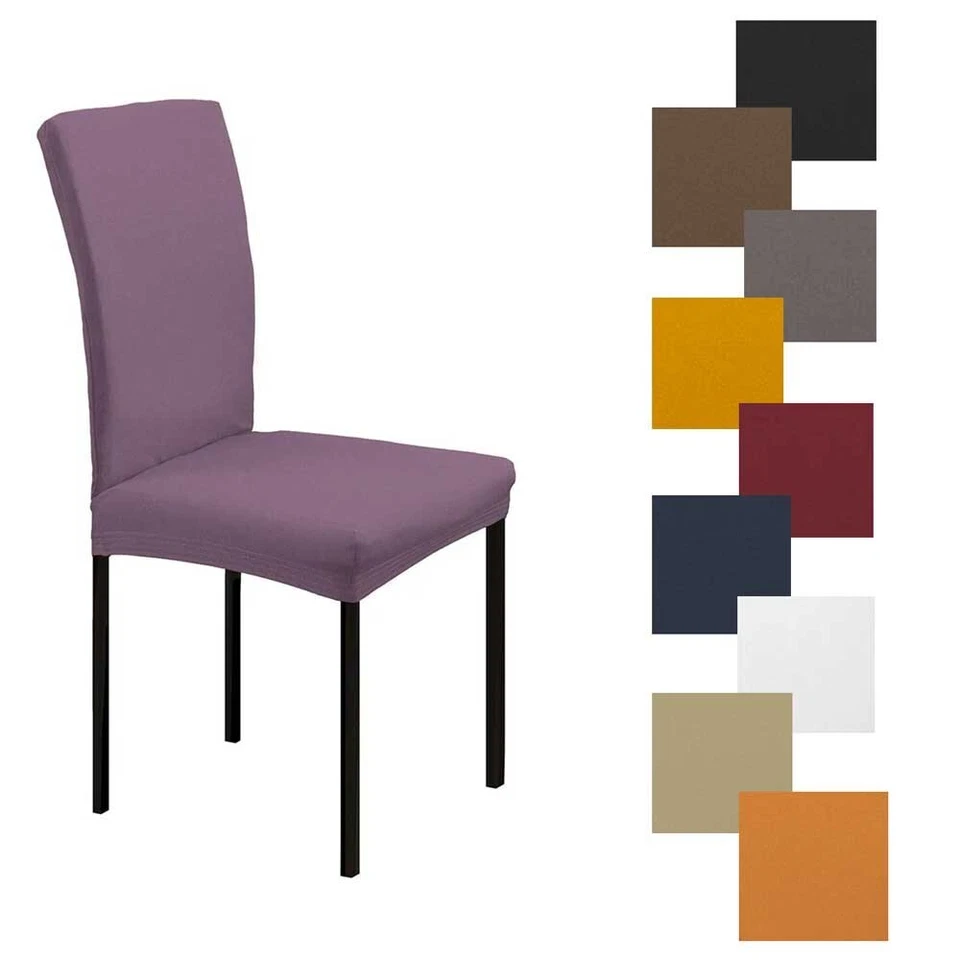 6 COPRI SEDIA ANTIMACCHIA MODELLO MARTINISSIMA VARI COLORI A SCELTA