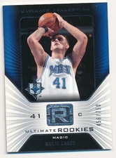 MARIO KASUN 2004-05 ULTIMATE COLLECTION #124 RC ROOKIE ORLANDO MAGIC MINT