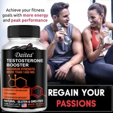 Booster Increase Energy Improve Muscle Strength and Growth Capsules