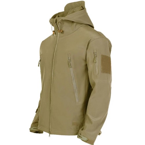 Veste Homme Militaire en Peau de Requin - Tactique, Imperméable, Coupe-Vent - Picture 8 of 9