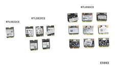 Realtek RTL8188CE RTL8821CE RTL8822CE Wi-Fi Bluetooth Wireless Card Lot 15 E5893