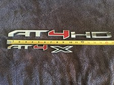 Oem 2025 2026 Gmc Sierra At4x Hd Logo Badge Letters Emblem Lot