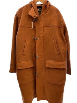 Nigel Cabourn Feuerwehr Duffle Mantel, Größe 3, Wolle, ORN, NC-032107