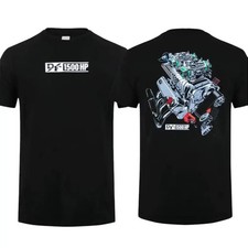 1500 Hp Blown Big Blog Engine Graphic T-shirt Mechanic Themed Apparel 1500 Hp Blown Big Blog Engine Graphic T-shirt Mechanic Themed Apparel