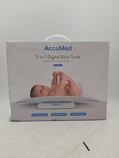AccuMed 3-in-1 Digital Baby Scale, Bathroom Scale, Height Measurement