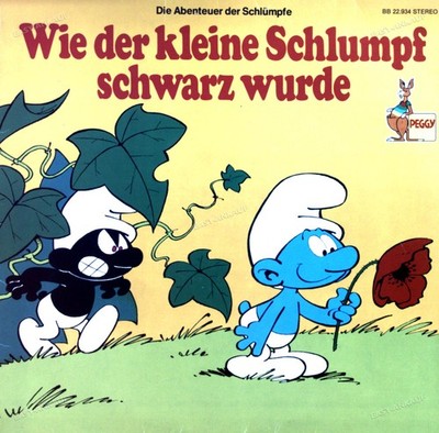 Wie Der Kleine Schlumpf Schwarz Wurde - Die Abenteuer Der Schlümpfe LP '*