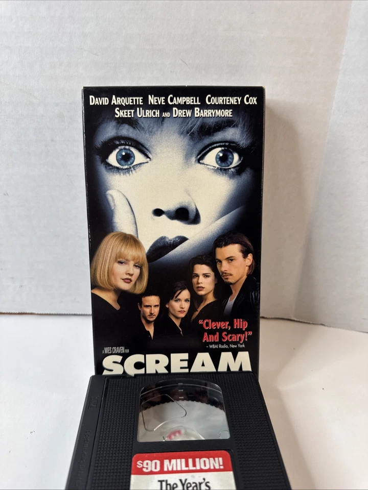 Scream Demo Tape Screener VHS Promo Wes Craven RARE Foto 2 de 4