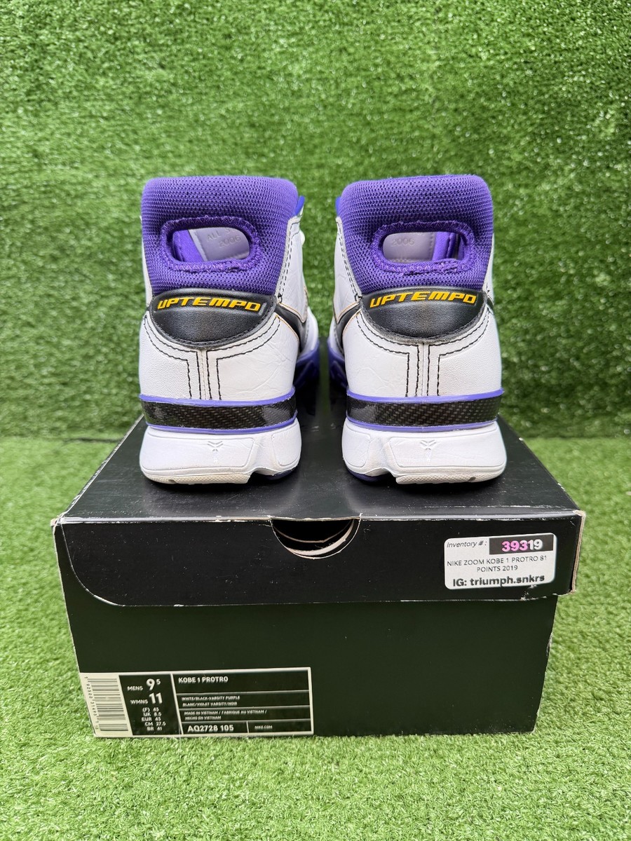Size 9.5 - Nike Zoom Kobe 1 Protro 2019 81 Points 192500314951| eBay