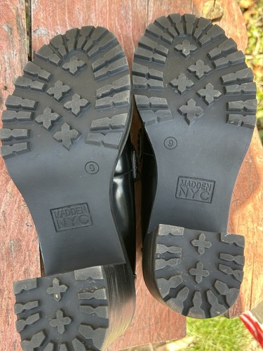 Mocassini Steve Madden Alden neri taglia 9 - Foto 8 di 8