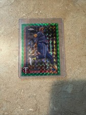 2025 Topps Chrome Royce Lewis Green Geometric Refractor /99 #254 Twins