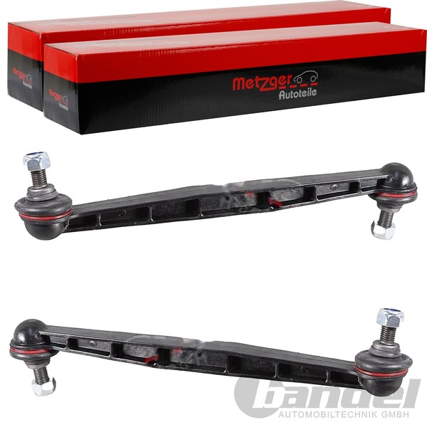 2X Metzger Koppelstangen Satz Vorne Beidseitig Passend FÜR Opel Astra Meriva-image