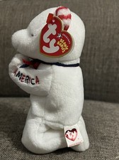 Ty Beanie Baby  AMERICAN BLESSING bear  NEW NWMT toy stuffed Plush