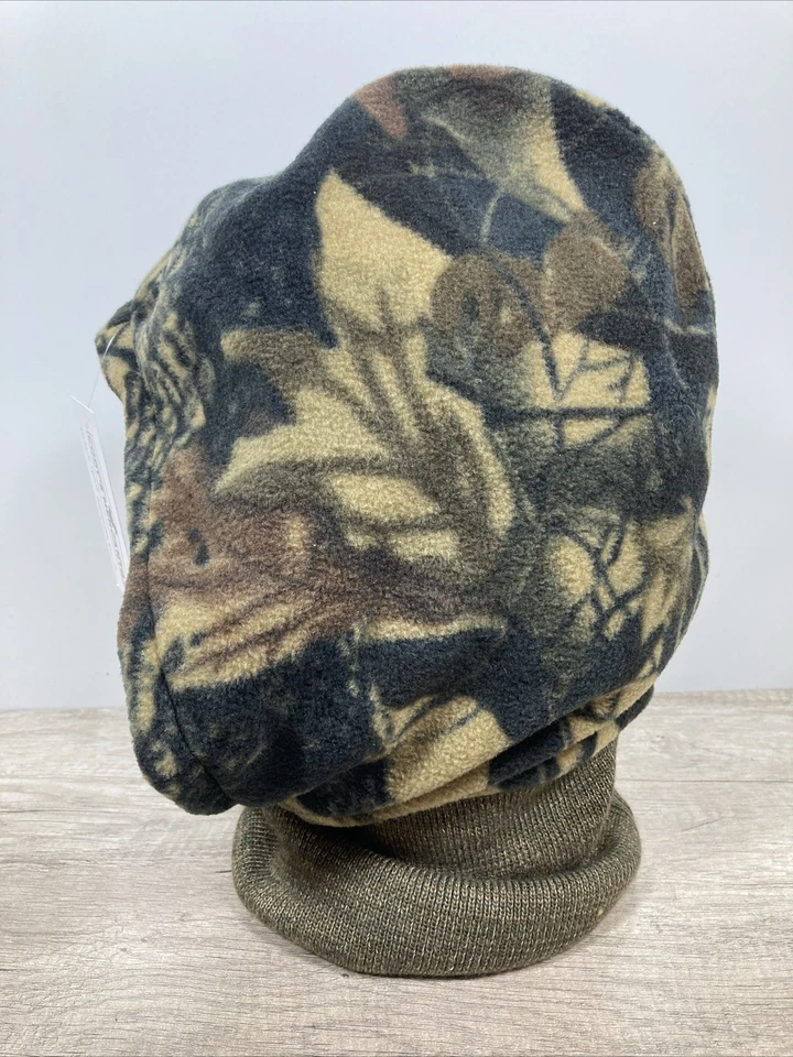 Fleece & Knit Camouflage Hunting Balaclava Face Mask Hood - OSFM - Image 4 of 4