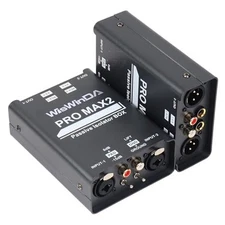 Pro Max2 2Channels XLR/RCA/TS/TRS Passive Hum Eliminator Box for WDISO-Pro Max2