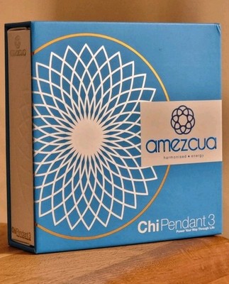 Amezcua Chi Pendant 3   Energieanhänger in Silber