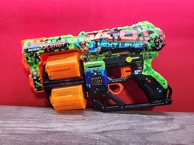 X-Shot SKINS Final Boss Dread Dart Blaster KO Next Level by ZURU Kids Toy Gun